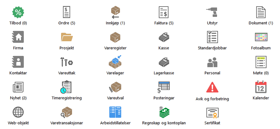 Bilde av Firmapakken og tilhøyrande program i ny versjon (versjon 10.8)