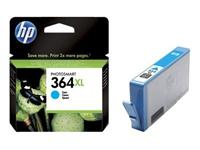 HP Ink no. 364XL Cyan CB323EE 750 sider