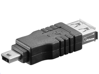 Adapter USB A-B 5pin Mini F-M USB 2.0