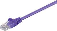 F/UTP CAT5e 1m Purple PVC